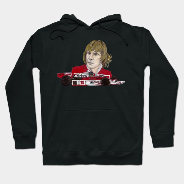 James Hunt Hoodie by paulnelsonesch